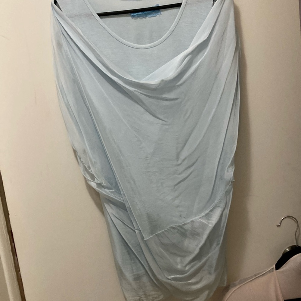 Baby boo S. S. Silk and cotton blouse